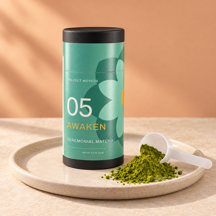 Project Motion AWAKEN Ceremonial matcha
