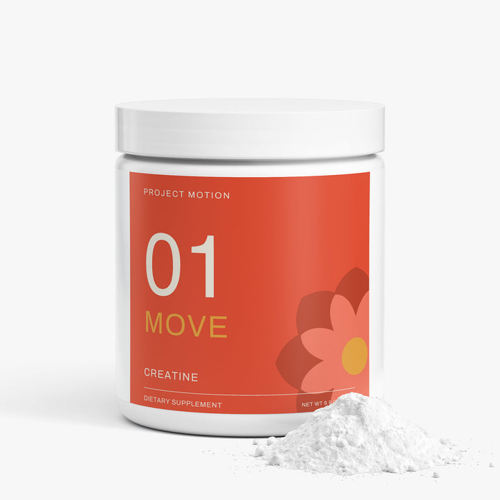 01 MOVE — Creatine Monohydrate packaging with product contents